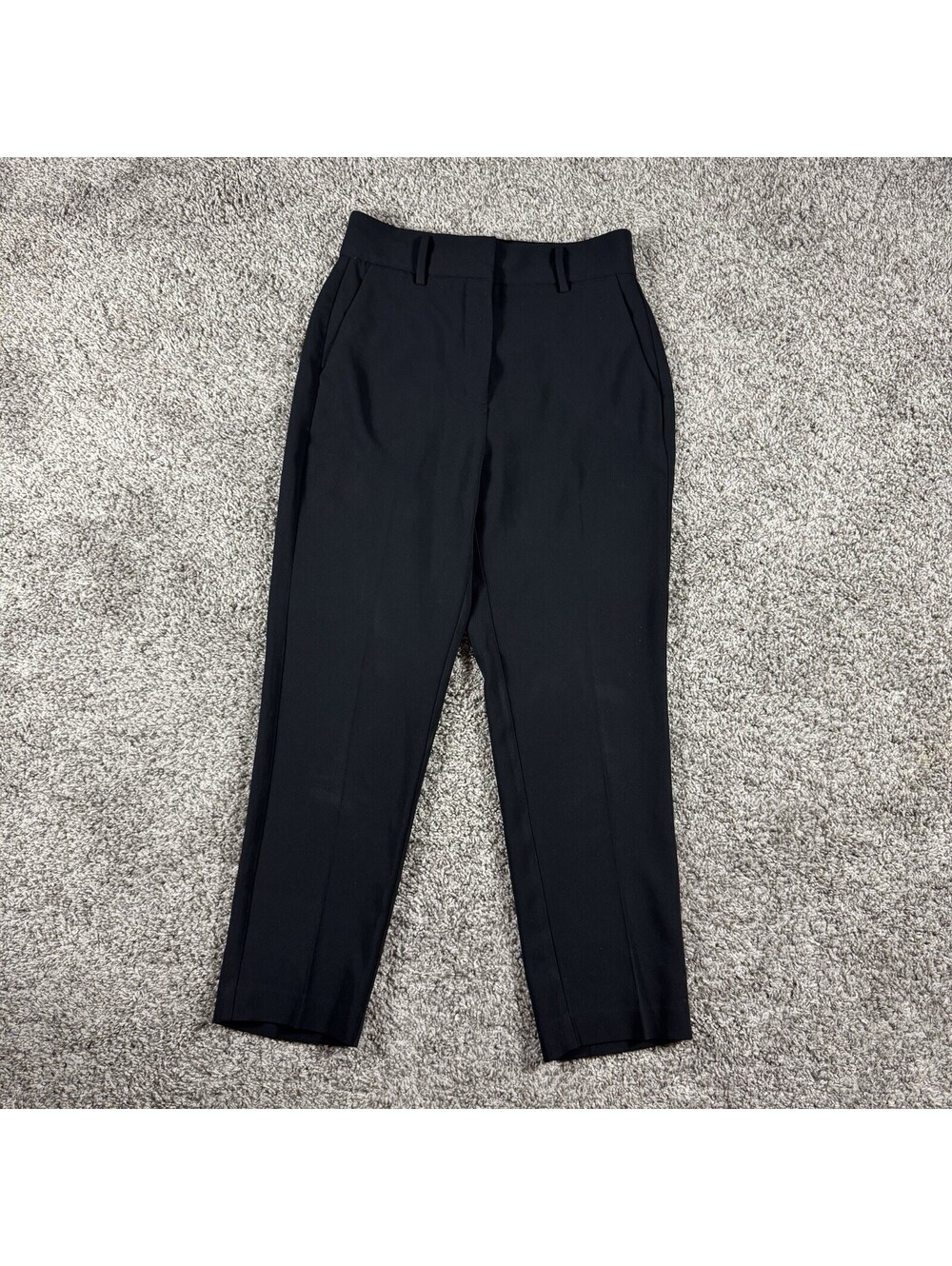 Aritzia Babaton Atelier Pants Womens Sz 6 Black Straight
